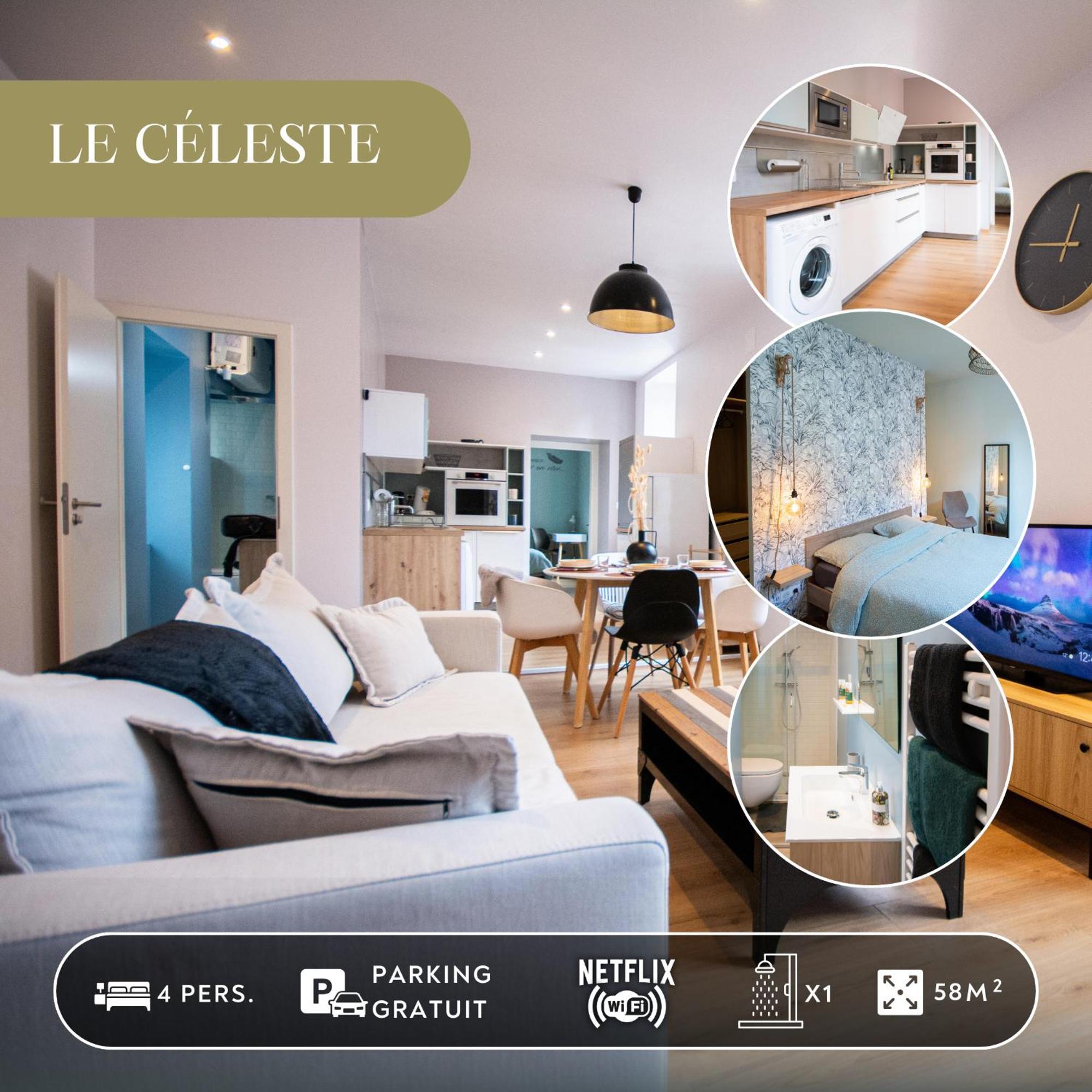 Le Celeste, Centre Historique, Wifi-Netflix Belfort Kültér fotó
